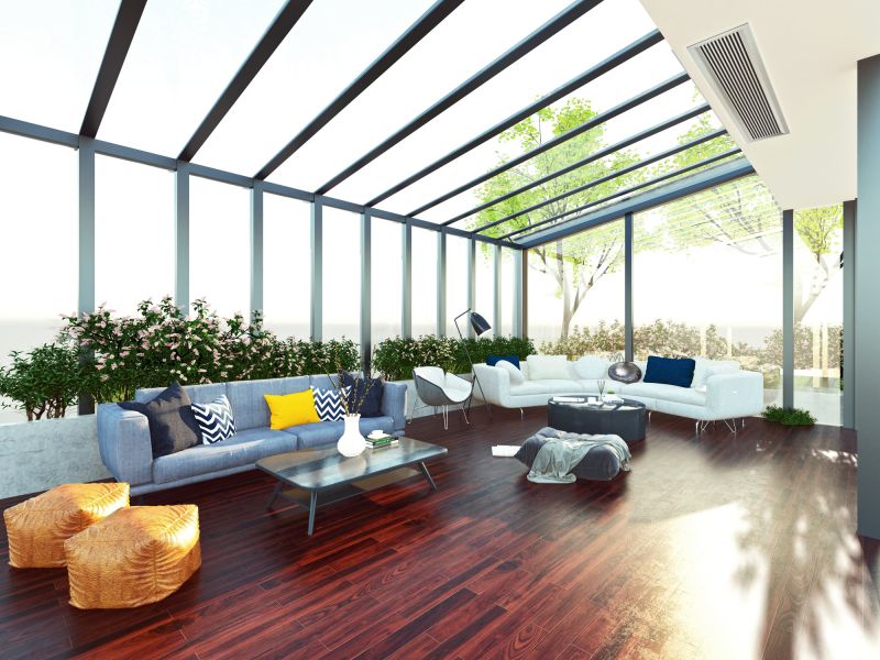 Luxury Sunroom Interior